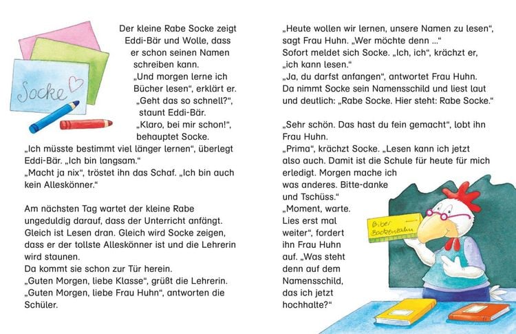 Produktbild: Der kleine Rabe Socke: Alles Schule &ndash; jetzt bin ich da!