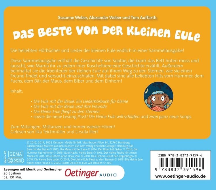 Produktbild: Das Beste von der kleinen Eule