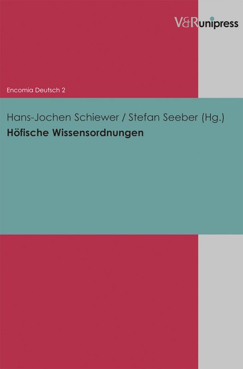 Produktbild: H&ouml;fische Wissensordnungen