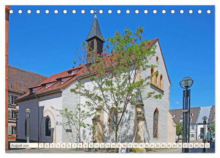 Produktbild: So sch&ouml;n ist Landau (Tischkalender 2026 DIN A5 quer), CALVENDO Monatskalender