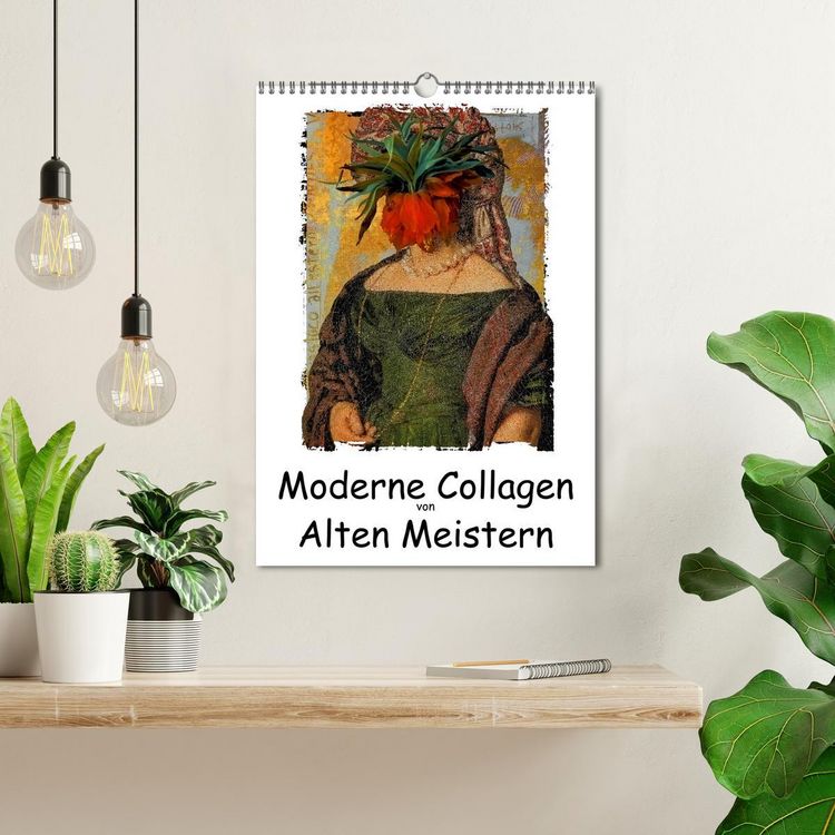 Produktbild: Moderne Collagen von Alten Meistern (Wandkalender 2026 DIN A3 hoch), CALVENDO Monatskalender