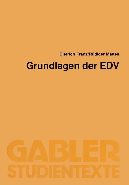 Produktbild: Grundlagen der EDV