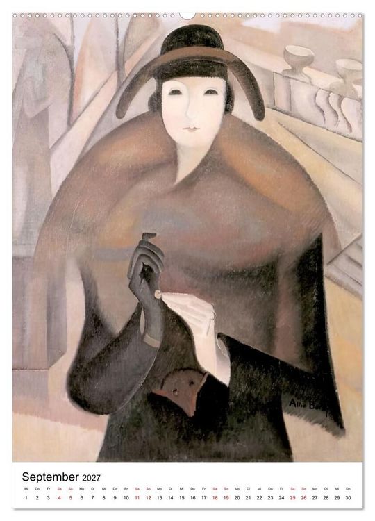 Produktbild: Alice Bailly (hochwertiger Premium Wandkalender 2027 DIN A2 hoch), Kunstdruck in Hochglanz