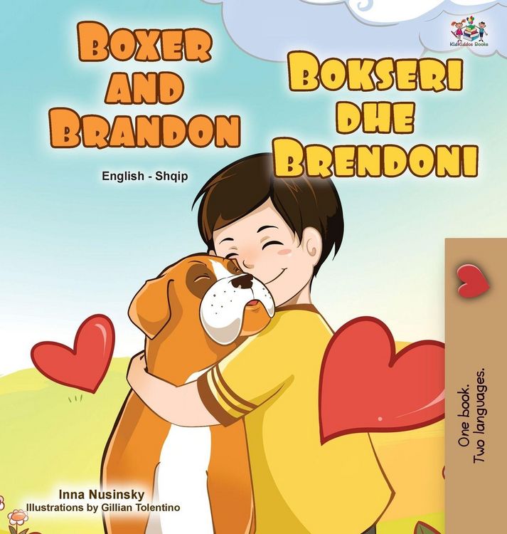 Produktbild: Boxer and Brandon (English Albanian Bilingual Book for Kids)