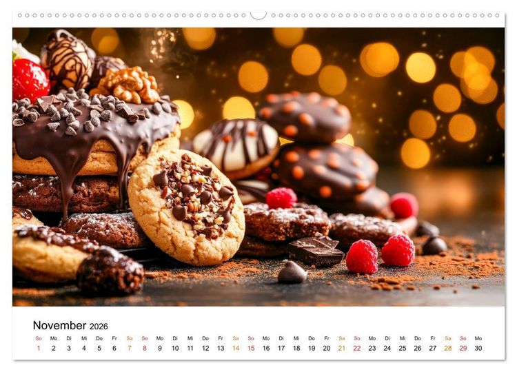 Produktbild: Sch&auml;tze der Confiserie Kunst (Wandkalender 2026 DIN A2 quer), CALVENDO Monatskalender