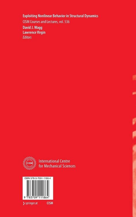 Produktbild: Exploiting Nonlinear Behavior in Structural Dynamics