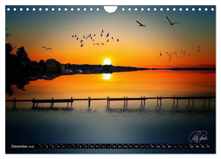Produktbild: Am Steinhuder Meer (Wandkalender 2026 DIN A4 quer), CALVENDO Monatskalender