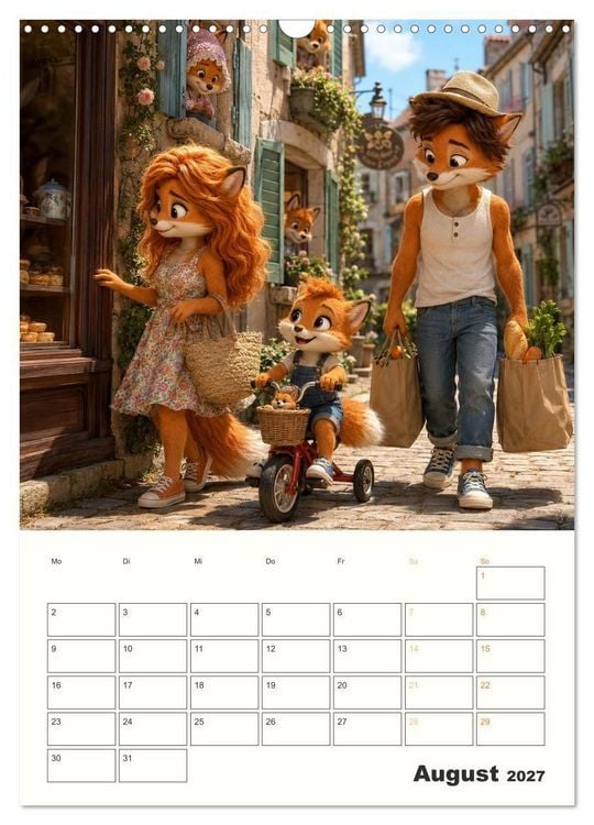 Produktbild: Kleines Pfotengl&uuml;ck (Wandkalender 2027 DIN A3 hoch), CALVENDO Monatskalender