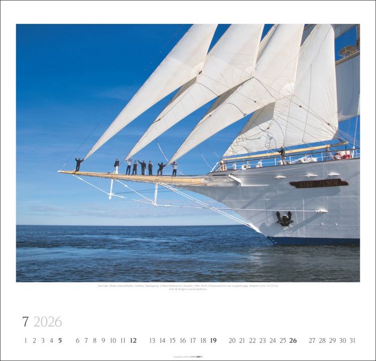 Produktbild: Tall Ships Kalender 2026