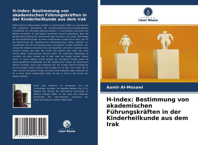 Produktbild: H-Index: Bestimmung von akademischen F&uuml;hrungskr&auml;ften in der Kinderheilkunde aus dem Irak