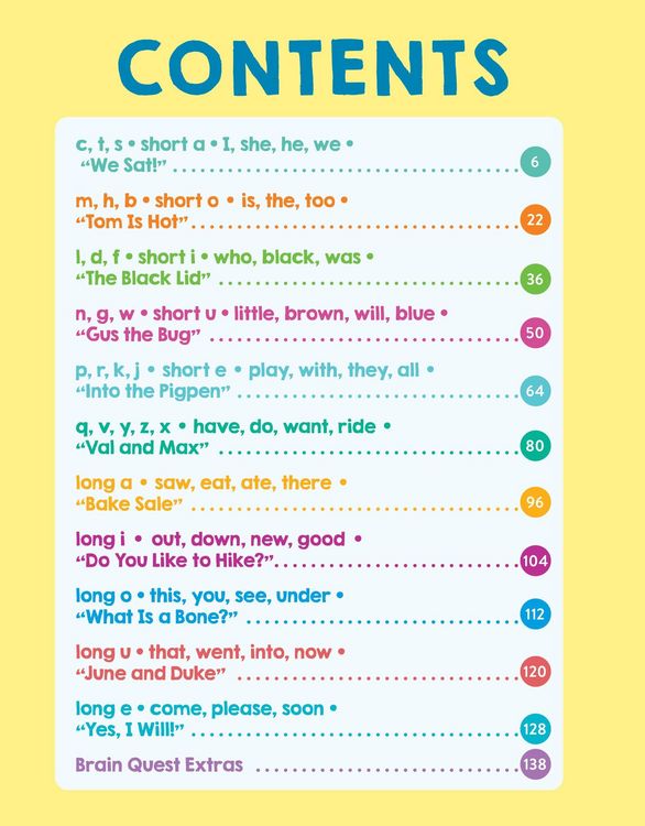 Produktbild: Brain Quest Phonics Workbook: Kindergarten
