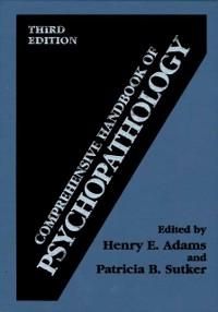 Produktbild: Comprehensive Handbook of Psychopathology