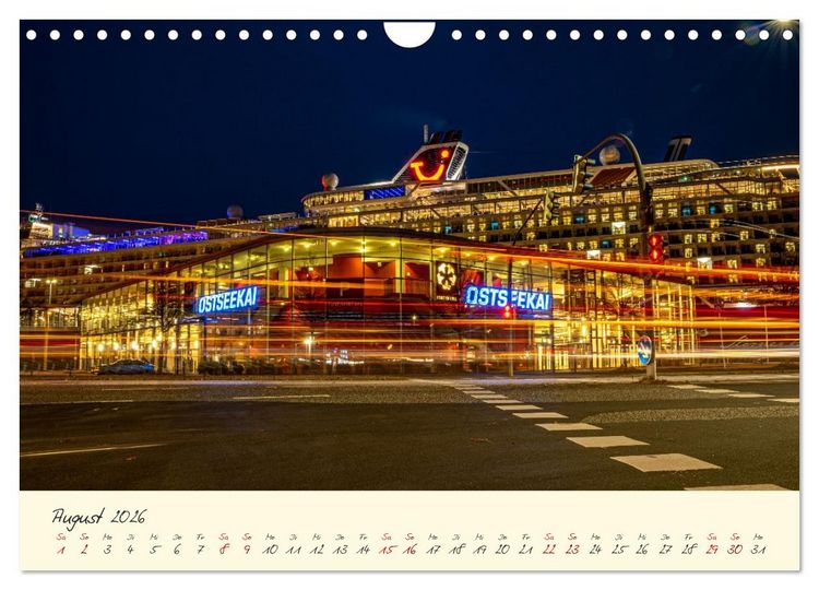 Produktbild: Kiel &ndash; Maritimes Flair im Wandel der Jahreszeiten (Wandkalender 2026 DIN A4 quer), CALVENDO Monatskalender