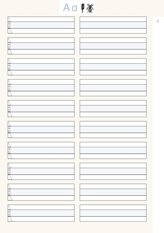 Produktbild: Mein eigenes Wörterheft - Lineatur 1 mit seitlichem ABC-Register