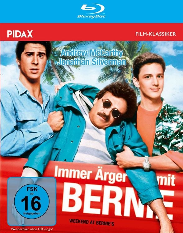 Produktbild: Immer &Auml;rger mit Bernie (Weekend at Bernie's) / Rabenschwarze Kult-Kom&ouml;die von &bdquo;Rambo&ldquo;-Regisseur Ted Kotchef (Pidax Film-Klassiker)