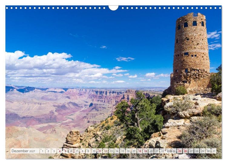 Produktbild: Der S&uuml;dwesten der USA - Rundreise (Wandkalender 2027 DIN A3 quer), CALVENDO Monatskalender