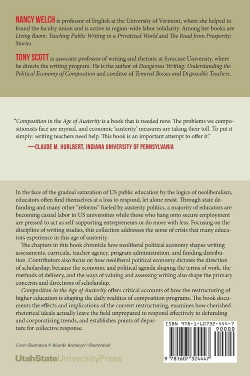 Produktbild: Composition in the Age of Austerity
