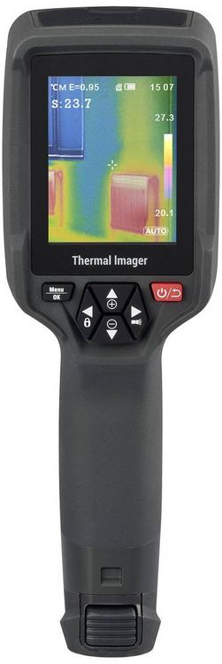 Produktbild: VOLTCRAFT WB-310 W&auml;rmebildkamera -20 bis 550 &deg;C 160 x 120 Pixel 25 Hz integrierte Digitalkamera, WiFi, Integrierte LED-Lampe