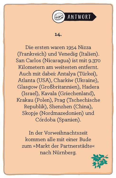 Produktbild: N&uuml;rnberg. Das Heimat-Quiz
