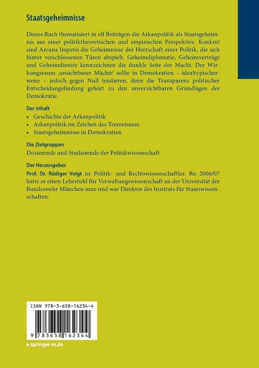 Produktbild: Staatsgeheimnisse
