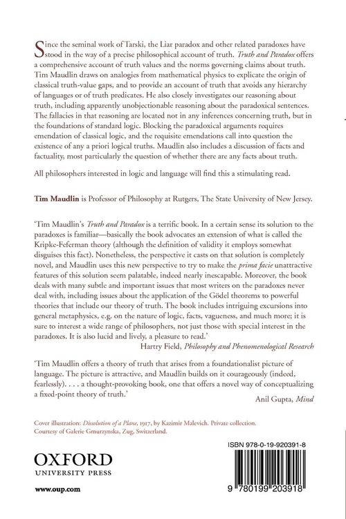 Produktbild: Truth and Paradox