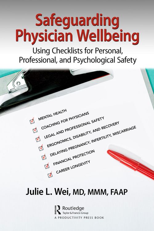 Produktbild: Safeguarding Physician Wellbeing