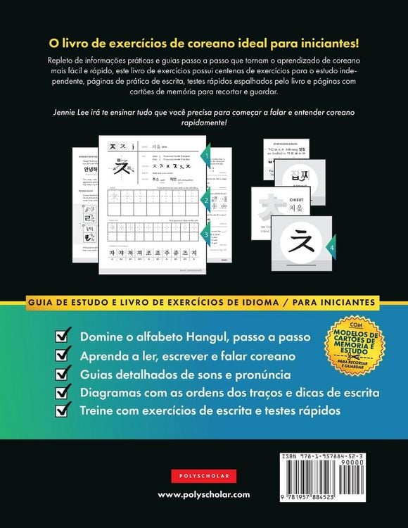 Produktbild: Aprenda Coreano - O livro de exerc&iacute;cios de idiomas para iniciantes