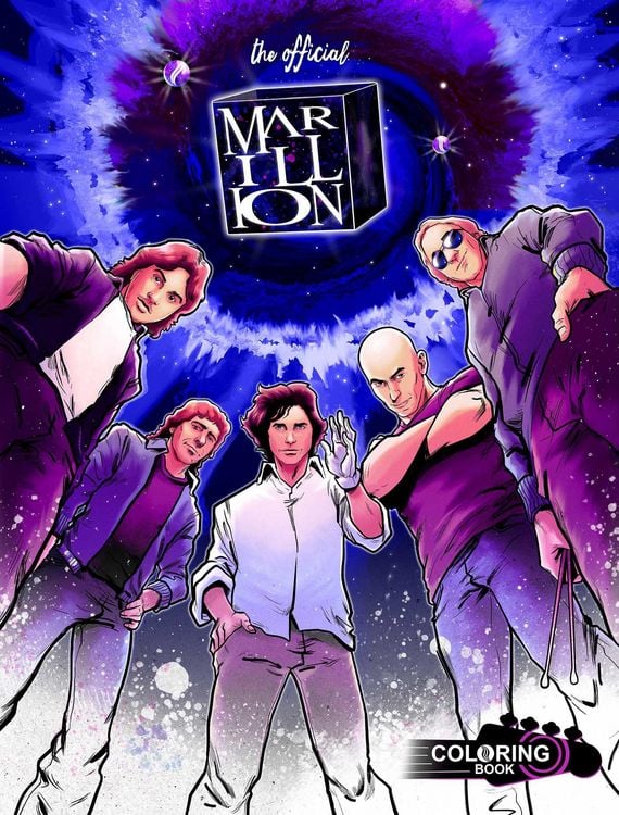 Produktbild: The Official Marillion Coloring Book