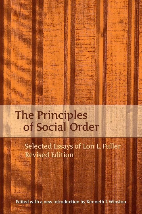Produktbild: Principles of Social Order
