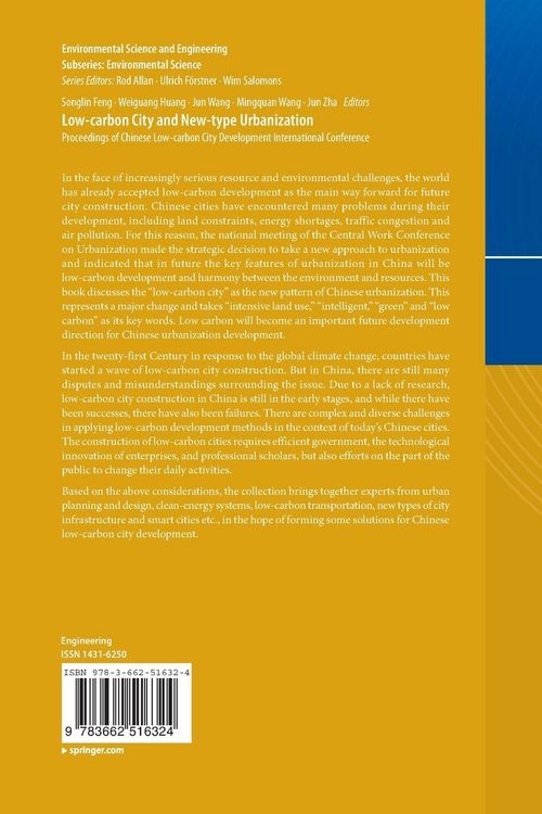Produktbild: Low-carbon City and New-type Urbanization