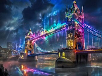 Produktbild: CALVENDO Puzzle Tower Bridge, London | 2000 Teile Lege-Gr&ouml;&szlig;e 90x67cm Foto-Puzzle f&uuml;r gl&uuml;ckliche Stunden