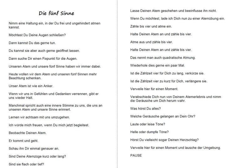 Produktbild: 60 Meditationen zum Eintauchen in die Welt der Sinne und Wesensz&uuml;ge des Menschen