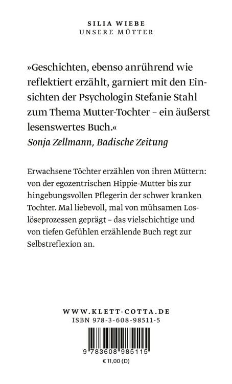 Produktbild: Unsere M&uuml;tter