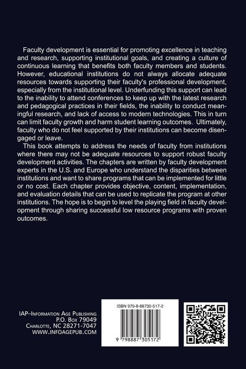 Produktbild: Faculty Development on a Shoestring