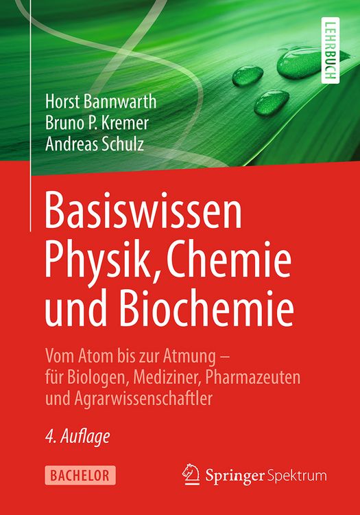 Produktbild: Basiswissen Physik, Chemie und Biochemie