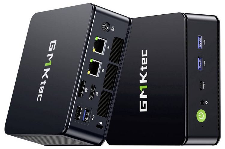 Produktbild: GMKtec Mini PC M6 Ultra-2 AMD Ryzen 5 7640HS (32+512GB) AMD Ryzen 5 7640HS 5.0GHz 32GB RAM 512GB SSD AMD Radeon&trade; 760M Win 11 Pro