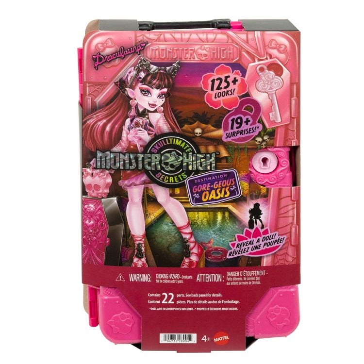Produktbild: Monster High Verborgene Sch&auml;tze Oase Draculaura