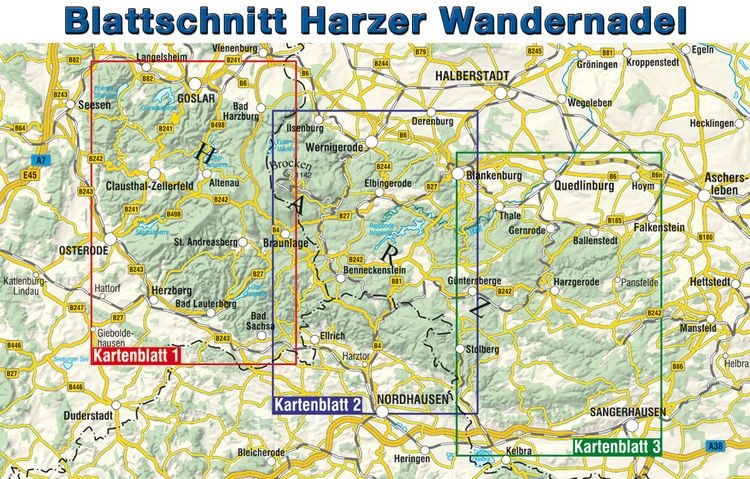 Produktbild: Harzer Wandernadel