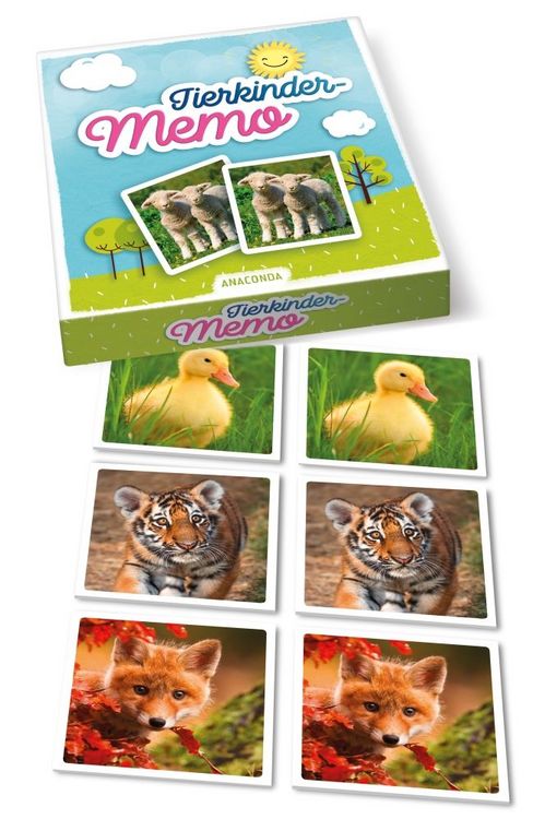 Produktbild: Tierkinder-Memo