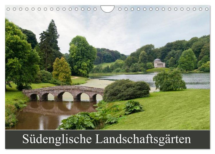 Produktbild: S&uuml;denglische Landschaftsg&auml;rten (Wandkalender 2026 DIN A4 quer), CALVENDO Monatskalender