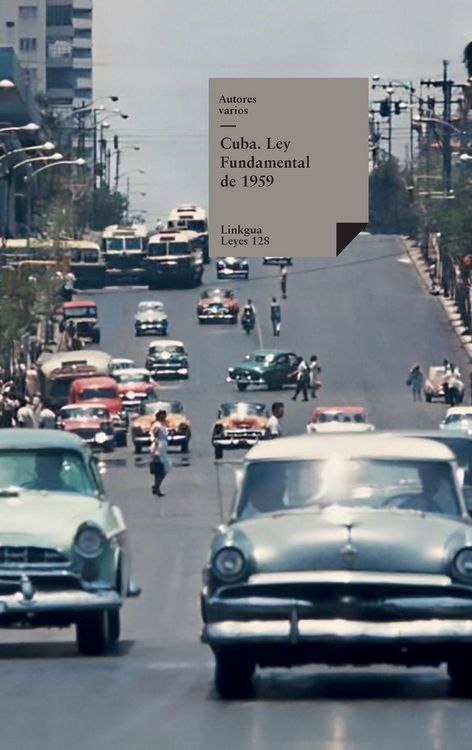 Produktbild: Cuba. Ley Fundamental de 1959