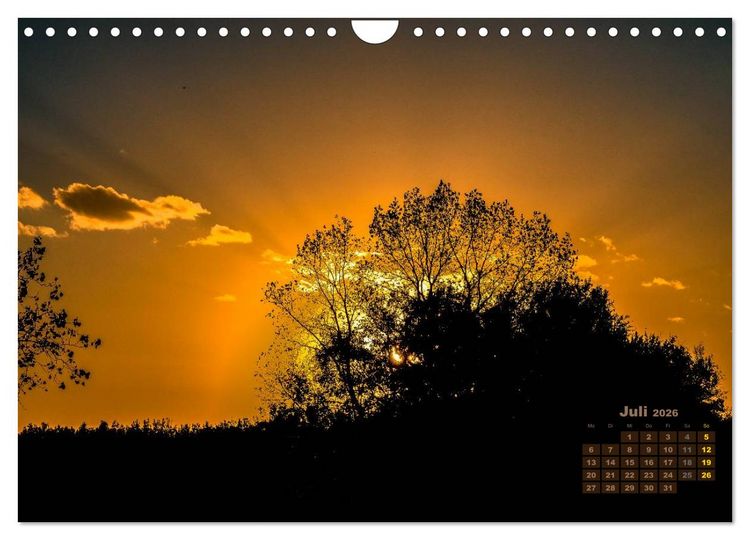 Produktbild: Manitoba 2026 Wenn die Sonne schlafen geht (Wandkalender 2026 DIN A4 quer), CALVENDO Monatskalender