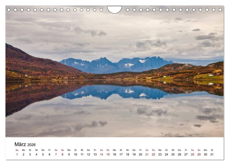 Produktbild: Skandinavien - Hoch im Norden (Wandkalender 2026 DIN A4 quer), CALVENDO Monatskalender