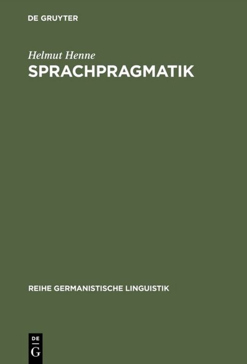 Produktbild: Sprachpragmatik