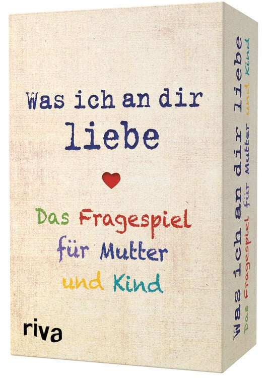 Produktbild: Was ich an dir liebe &ndash; Das Fragespiel f&uuml;r Mutter und Kind