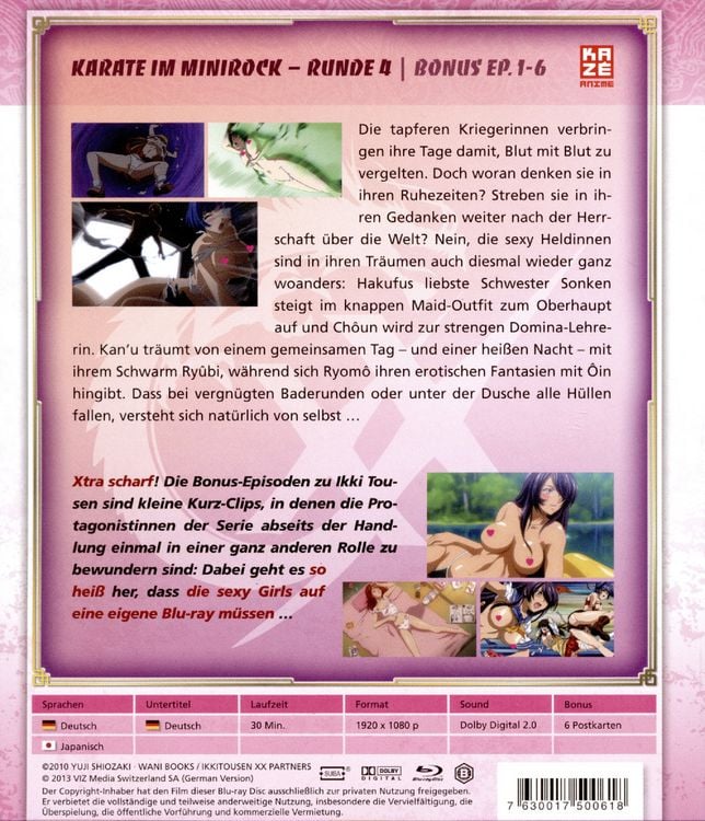 Produktbild: Ikki Tousen: Xtreme Xecutor OVAs 1-6