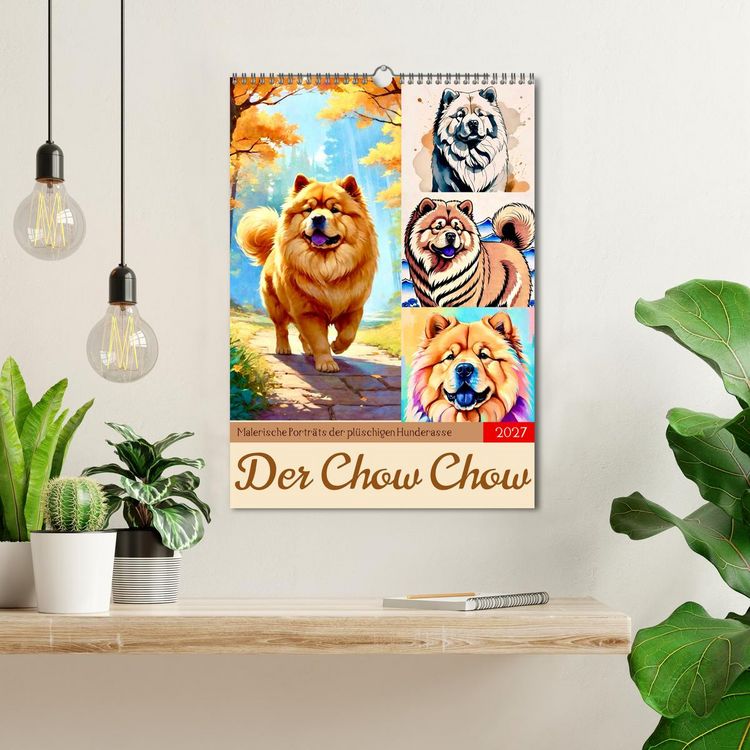 Produktbild: Der Chow Chow (Wandkalender 2027 DIN A3 hoch), CALVENDO Monatskalender
