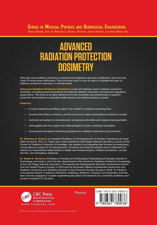 Produktbild: Advanced Radiation Protection Dosimetry