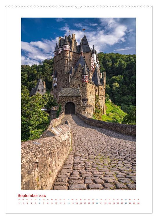 Produktbild: Fotografische Reise durch Deutschland (Wandkalender 2026 DIN A2 hoch), CALVENDO Monatskalender