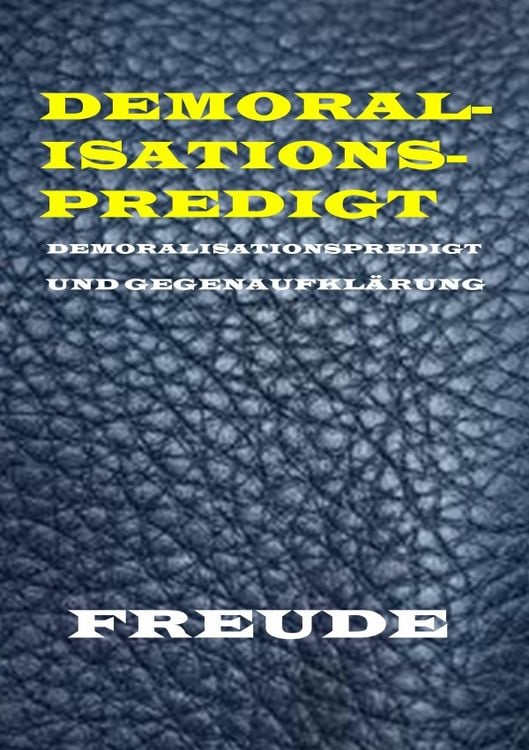 Produktbild: Demoralisationspredigt